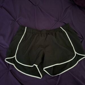 Black Women's Athletic Shorts